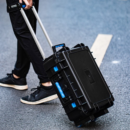 Large camera travel case - camera, foam