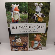 Felt animals dolls sew - dolls,