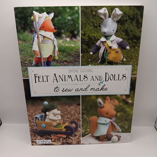 Felt animals dolls sew - &,
