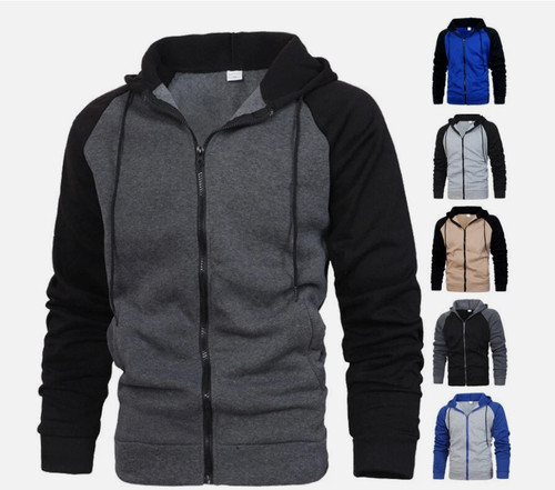 Mens hoodie fleece warm - mens, hooded