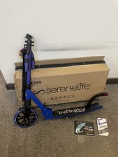 Serenlife Infinity BLUE Scooter Teenager Teen Adult- MISSIMG REAR WHEEL - UNUSED