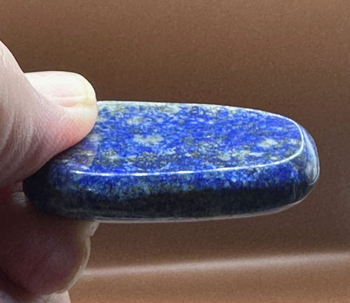 Lapis lazuli smooth palm - lazuli, stone