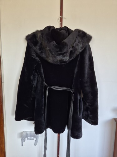 Fur natural womens - womens, black
