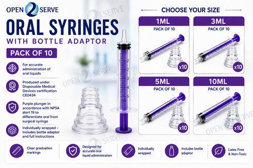 Pack medical oral - -,