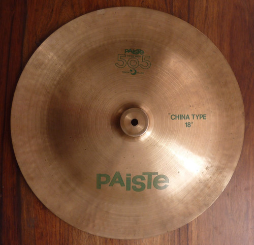 Paiste 505 china - china, type