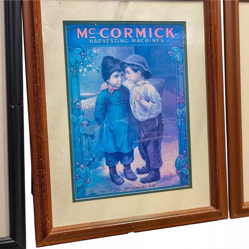 Vintage mccormick harvesting - mccormick,
