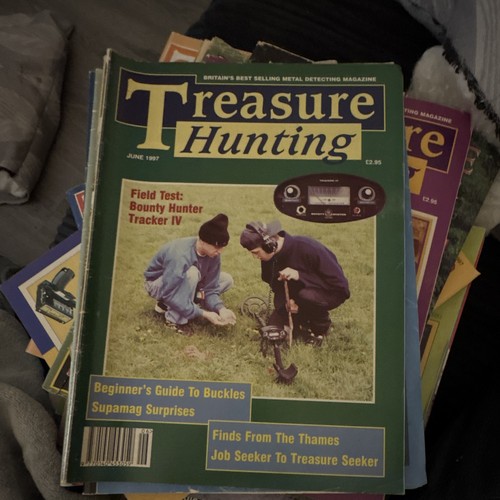 Treasure hunting magazine - treasure,