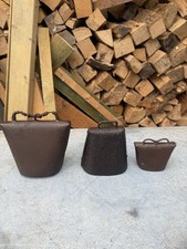 Antique Handmade Metal Cow