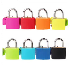 Mini Small Padlock School Locker Travel Suitcase Luggage Bag Locks Coloured 23mm