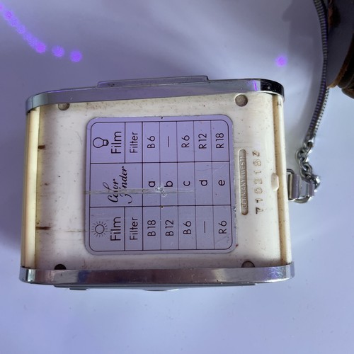 Gossen sixon light meter - sixon,