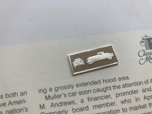 1981 franklin mint classic car - 1981,
