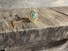 Vintage Jade Rope Edge Tie