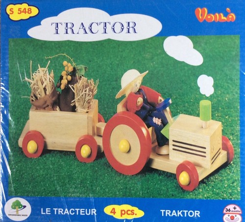 New boxed wooden - new,