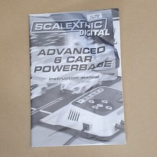 Scalextric Digital Advanced 6 Car Powerbase - C7042 Instruction Manual #A