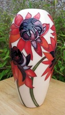 Moorcroft RUBY RED Vase Shape