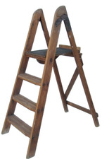 Vintage Wooden Step Ladder 4