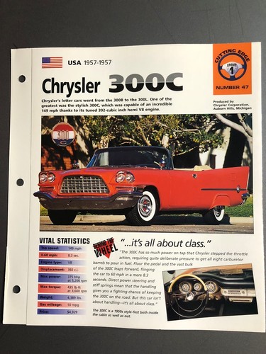 1957 chrysler 300c - 1957, convertible