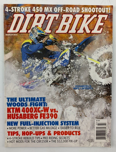 Dirt bike magazine march - march, 2010