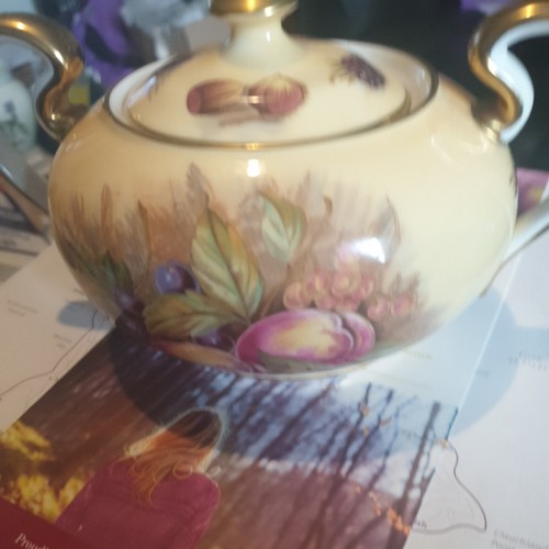 Aynsley orchard gold - orchard, lidded