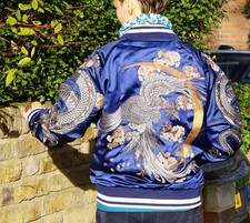 Blue Koisea Bomber Jacket