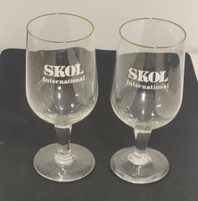 Set of 2 Vintage Skol