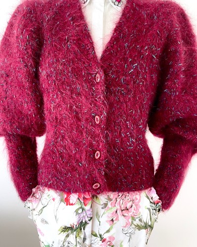 New hand knitted mohair - new,