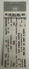 WWE RAW TICKET STUB - MEMORIAL