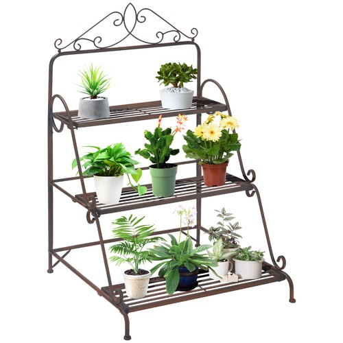 Tier metal indoor outdoor - 3-tier,