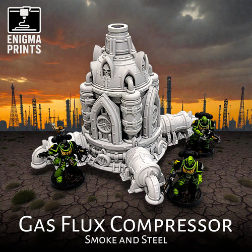 Gas flux compressor - gas,