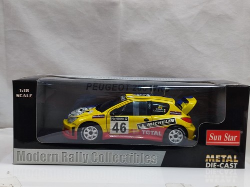 Sun star 2002 peugeot 206 - 1/18,