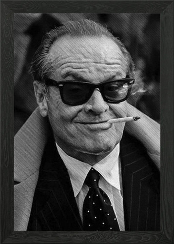 Jack nicholson framed - nicholson,