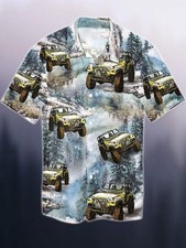 Jeep In The Forest Hawaiian