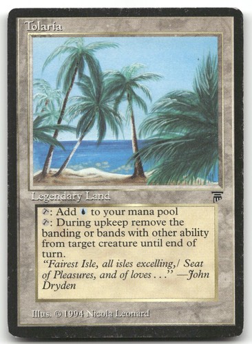 Tolaria legends leg magic - legends,