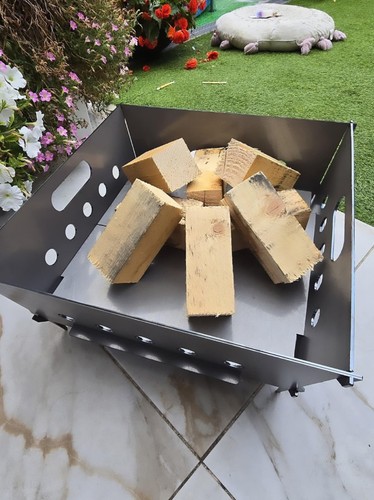 Flat pack firepit heavy duty - pack,
