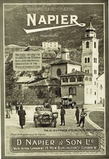 Napier 30-35hp First Car To
