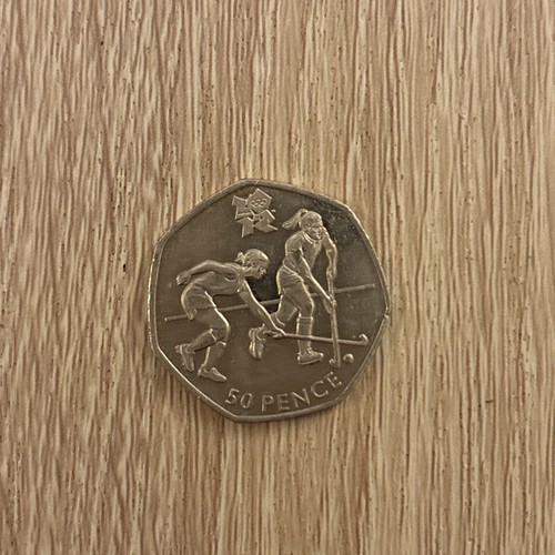 Hockey 2011 50p coin - , london