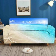 Pure Waiting Sky Stretch Sofa Cover Lounge Couch Slipcover Recliner Protector