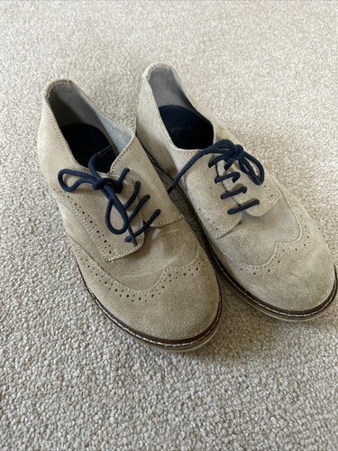 Zara boys leather shoes - leather, size