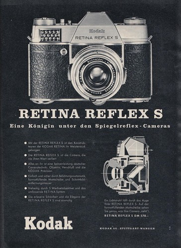 Kodak retina reflex - reflex,