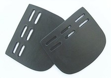 GIRTH BUCKLE GUARDS QUALITY LEATHER IN  BLACK OR BROWN. PRICE IS FOR A PAIR