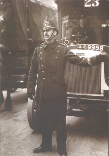 Vintage british police officer - vintage,