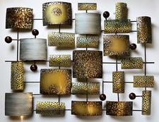 Large Abstract Metal Wall Art