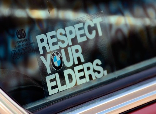 Respect your elders for - for, 1x