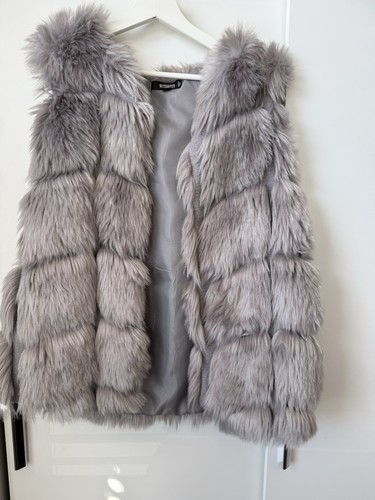 Grey missguided fluffy body - missguided,