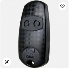 CAME TOP432EV 2 Button Black Gate Remote Control Key Fob Garage Door Transmitter