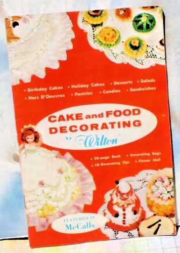 Vintage 1956 cake food - vintage, &