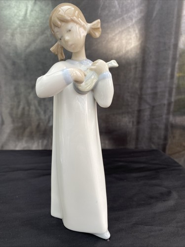 Vintage lladro glazed - vintage, 8"