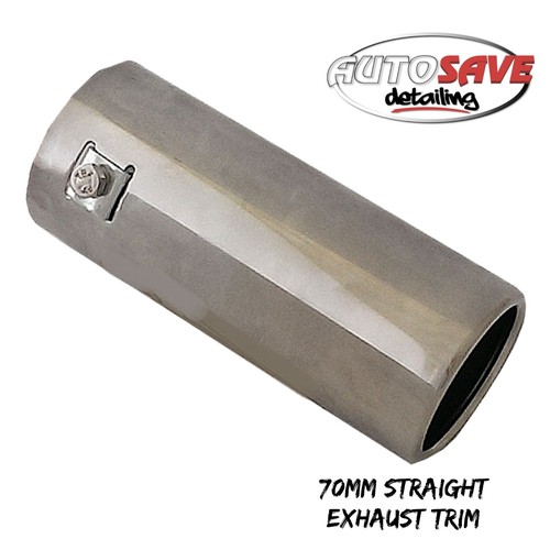 Simply straight exhaust - -straight, trim