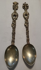 Pair Ornate Italian Demitasse