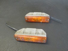 VW POLO MK2 (81-90) PAIR 2x FRONT BUMPER INDICATOR LIGHT LAMPS